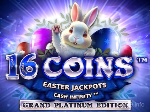 16 Coins Grand Platinum Edition Easter Jackpots Game Image